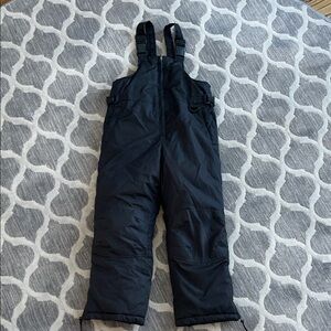 Kids Black Overalls